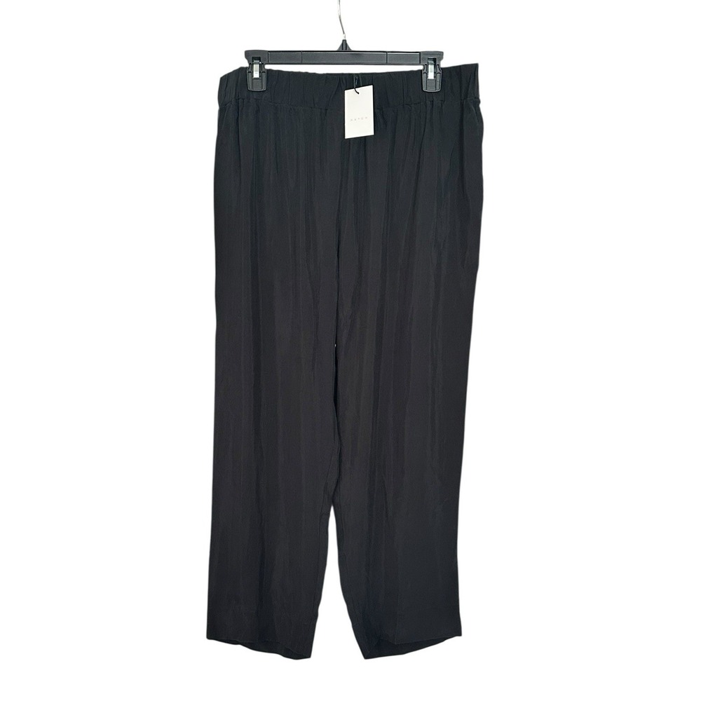 HATCH Maternity‎ Pants The Leo Wide Leg Pants Size 3 L/XL 100% Cupro NWT #AB10-8